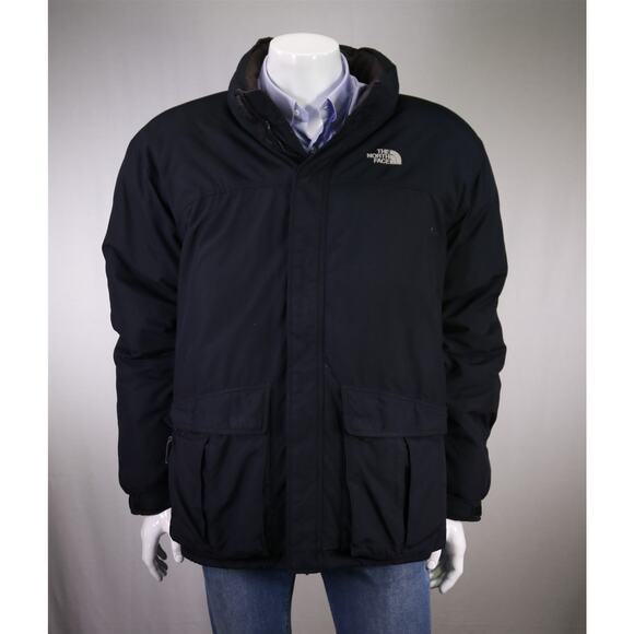 North Face Men's Vintage Black Neptuse Goose Down Puffer Jacket XXL - Picture 1 of 10